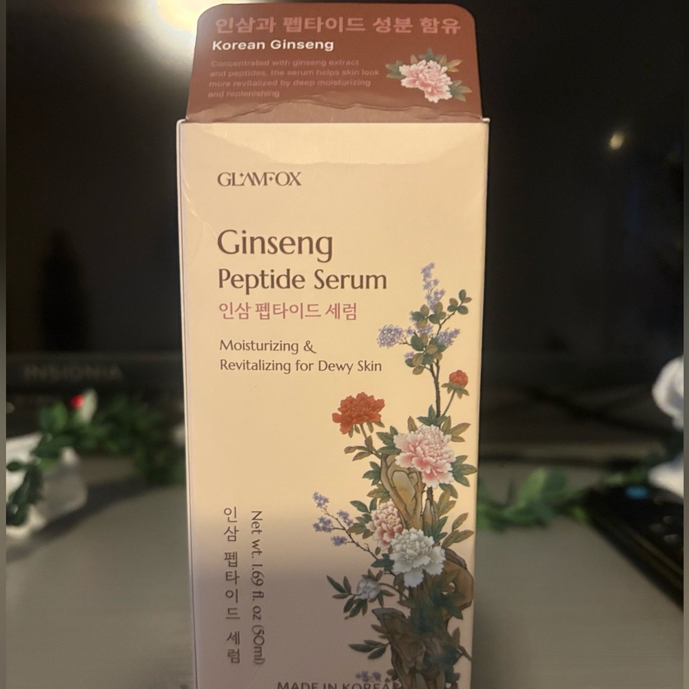 glamfox Ginseng Peptide Serum - Korean Skincare